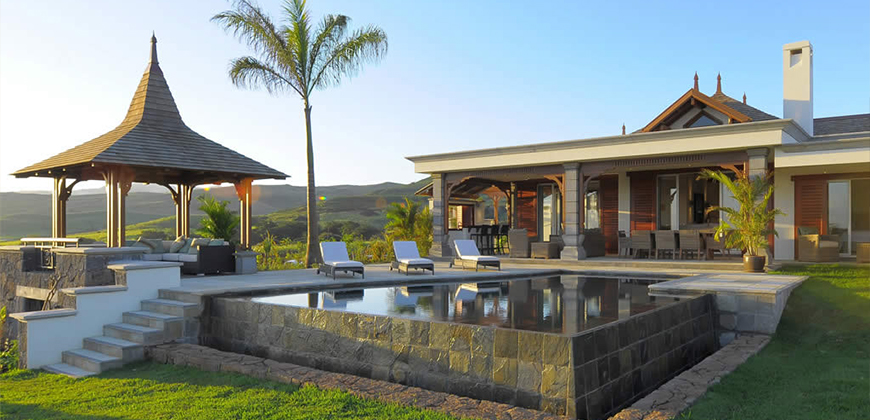 luxury villa for rent mauritius bel ombre
